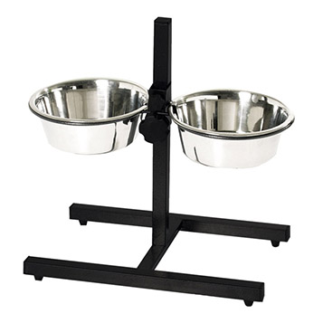 Ανοξείδωτα μπολ με ρυθμιζόμενη βάση Nobby.